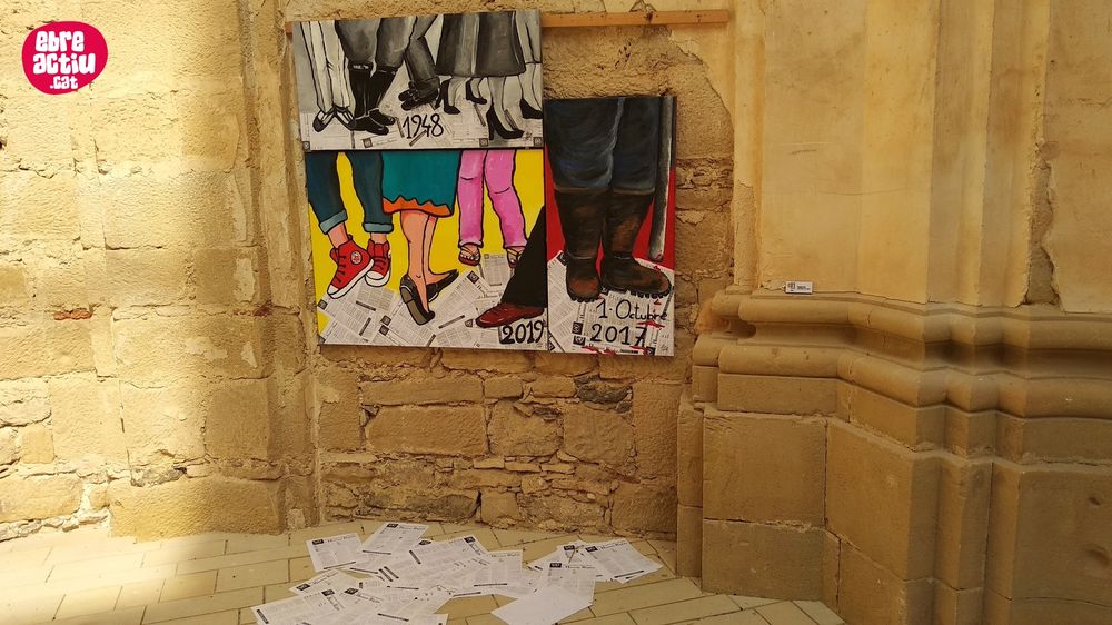 Poble Vell de Corbera d’Ebre i Biennal d’Art (abril 2019)