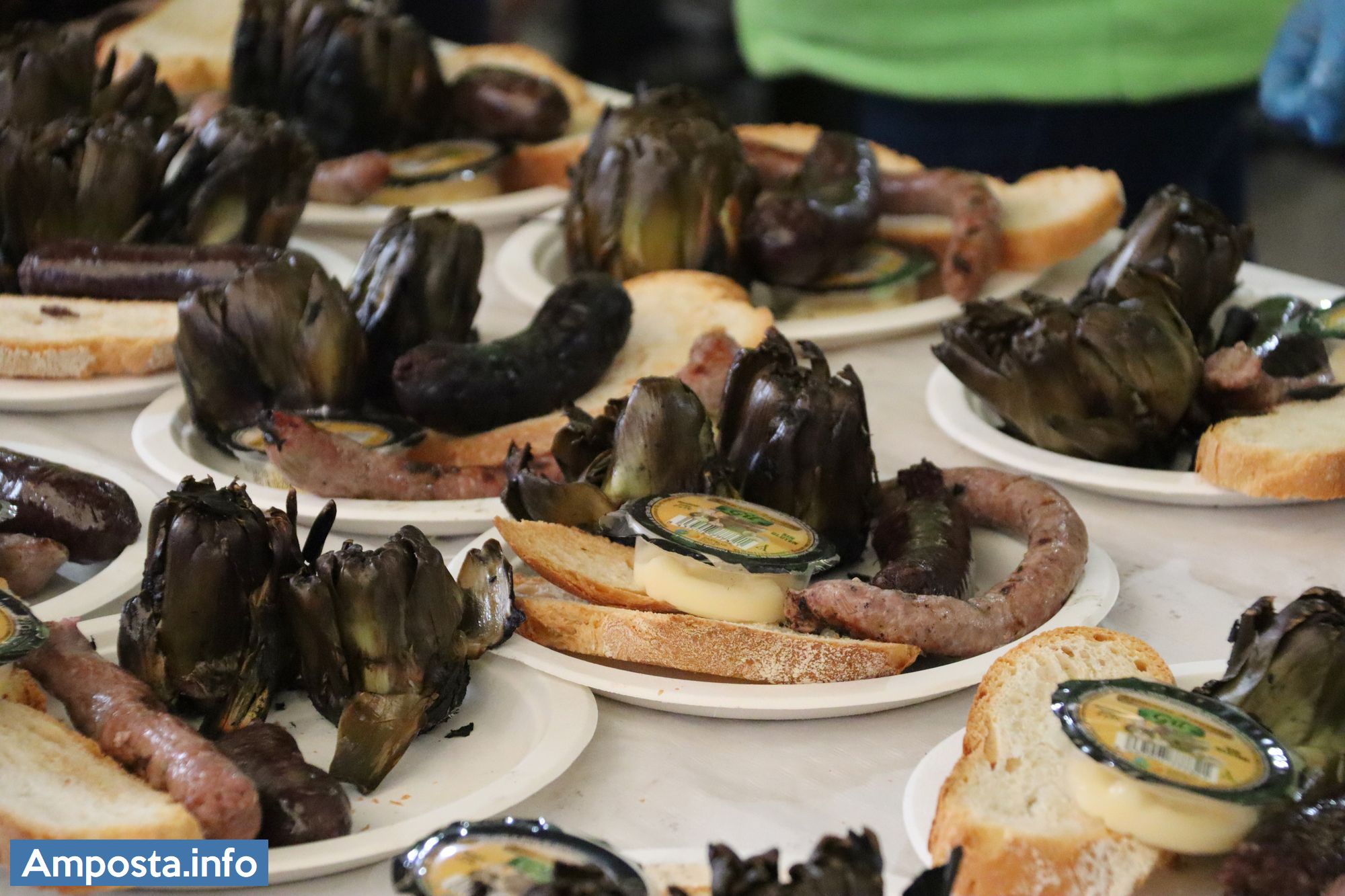 La Festa de la Carxofa i de l’Arròs d’Amposta serveix més de 6.000 degustacions